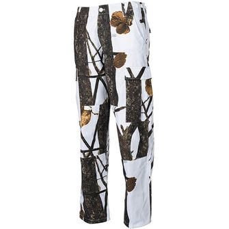 MFH BDU Мъжки панталони Rip-Stop Real tree hunter-snow