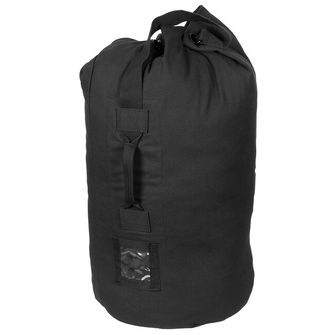 MFH Чанта за пътуване с каишка за носене, черна