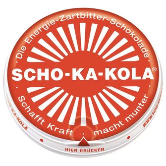 Scho-ka-kola Черен шоколад, 100 г