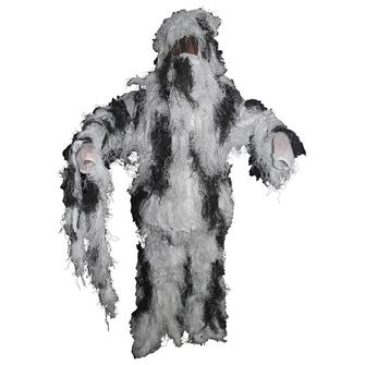 MFH Ghillie Suit маскировъчен комплект, снежен камуфлаж