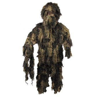 MFH Ghillie Suit маскировъчен комплект, горски камуфлаж