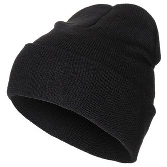 MFH фино плетена шапка, черна