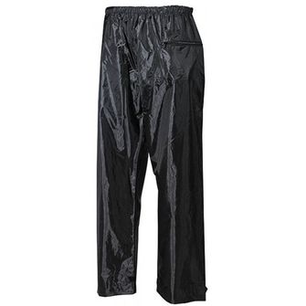 MFH водоустойчив панталон от полиестер с PVC черен