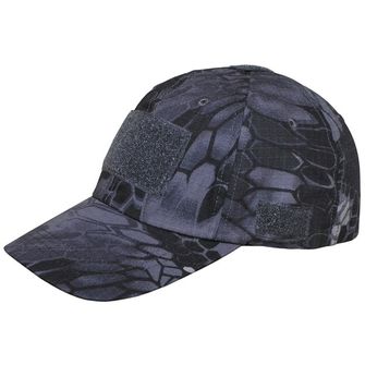 MFH Оперативна шапка с велкро панели, змийско черно