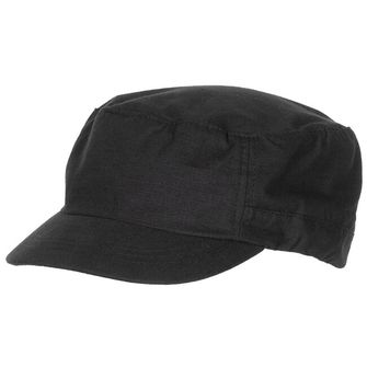 MFH Полева шапка US Cap Rip-Stop, черна, Elasti-Fit
