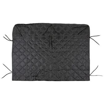MFH Пончо (одеяло), черно, приблизително 210 x 150 cm