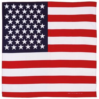 MFH Шал, знаме на САЩ, приблизително 55 x 55 cm, памук