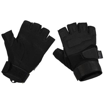 MFH Тактически ръкавици без пръсти 1/2, черни