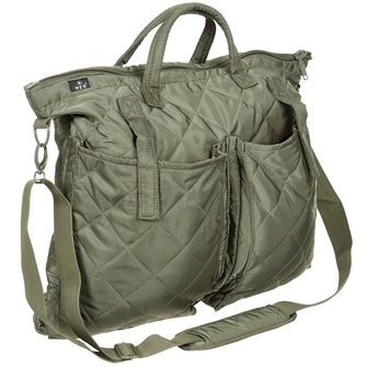 Чанта за въздушна каска MFH BW с каишка за рамо, OD зелена