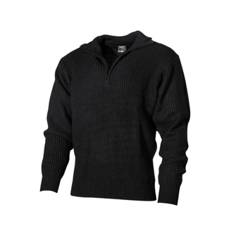 MFH Troyer Исландски пуловер, черен