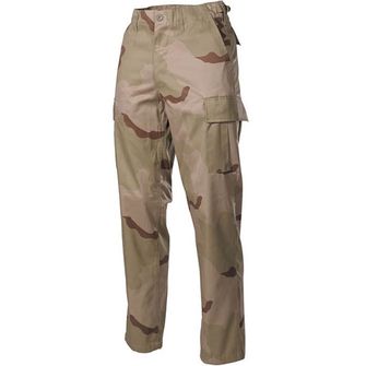 MFH US BDU мъжки панталони, 3-цветен пустинен камуфлаж