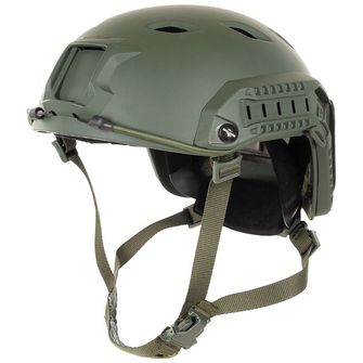 MFH Американска каска FAST-paratroopers, ABS-пластмаса, OD зелена
