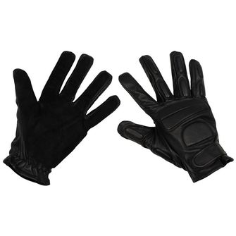 MFH Widlle Кожени ръкавици в черно с подплънки