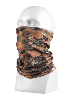 Mil-tec многофункционален шал, дигитален горски камуфлаж