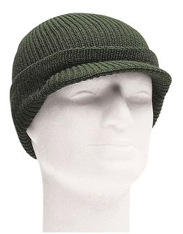 Mil-tec плетена шапка с козирка, маслиненозелена