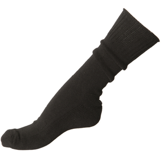 Mil-Tec US Чорапи до коляното Terry-cloth 1 чифт черни