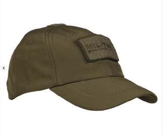 Mil-Tec Софтшел бейзболна шапка за зимата, маслиненозелена