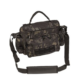 Mil-Tec Малка тактическа чанта за рамо Paracord MULTITARN BLACK