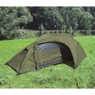 Mil-Tec Палатка Recom за 1 човек, маслиненозелена, 240 x 135 x 85 см