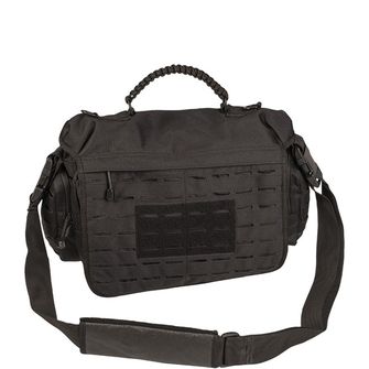 Mil-Tec Голяма тактическа чанта за през рамо Paracord черна