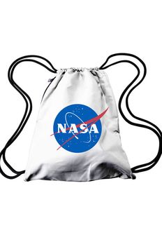 NASA спортна раница за фитнес, бяла