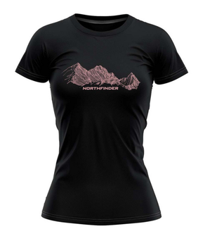 Northfinder дамска тениска KENYA, черна
