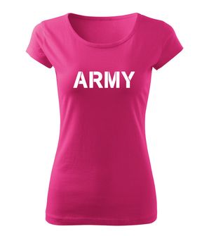DRAGOWA дамска тениска, Army, розова, 150г/м2