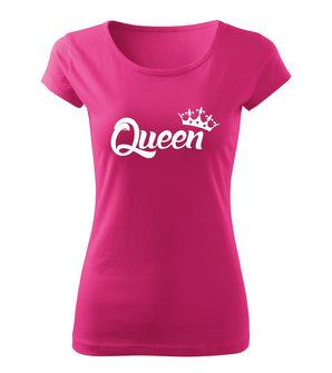 DRAGOWA дамска тениска, Queen, розова, 150г/м2