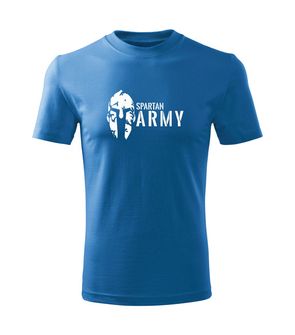 DRAGOWA детска тениска с къс ръкав Spartan Army, синя