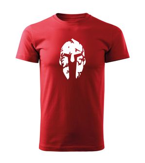 DRAGOWA Тениска с къс ръкав Spartan, червена, 160 г/м2