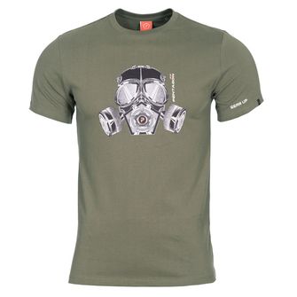 Pentagon Тениска с противогаз, маслиненозелена