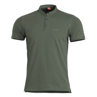 Pentagon Levantes Henley Тениска, Camo Green