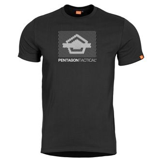 Pentagon  Parallel tričko, ЧЕРНА