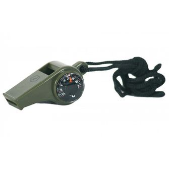 Свирка на Пентагона с компас и термометър, маслина