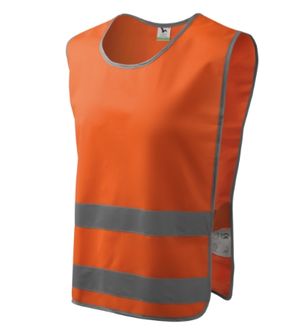 Rimeck Classic Safety Vest светлоотразителна предпазна жилетка, флуоресцентно оранжева