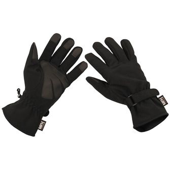 MFH Професионални ръкавици от софтшел, черни