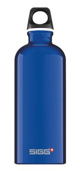 Алуминиева бутилка за пиене SIGG Traveller 0,6 л, синя