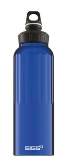 SIGG WMB Алуминиева бутилка за пиене 1,5 л тъмно синя
