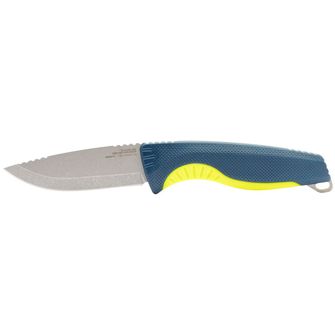 Фиксиран нож SOG AEGIS FX - индиго и киселинно жълто