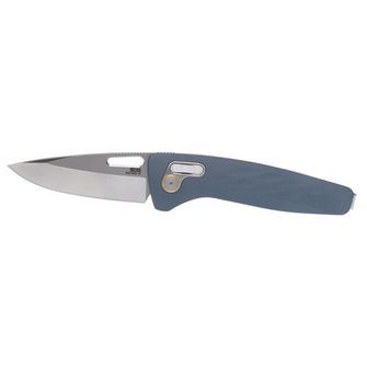 Нож за затваряне SOG ONE-ZERO XR - Smoke Gray AL & Chrome