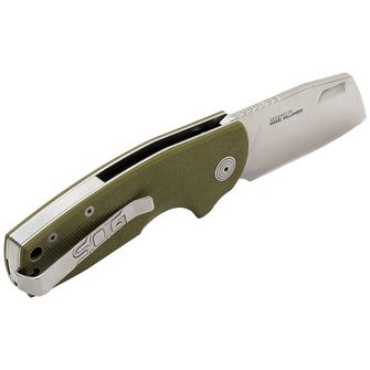 Нож за затваряне SOG STOUT SJ - Cleaver (OD Green)