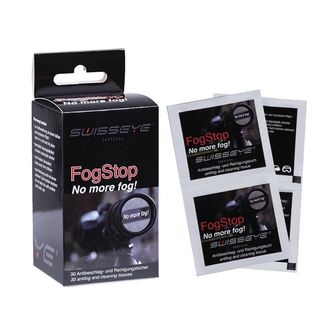 Swiss Eye FOG STOP кърпички против замъгляване за очила, опаковка от 30 бр.