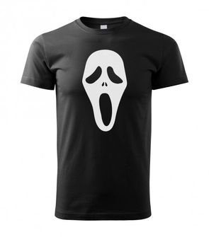DRAGOWA Тениска с къс ръкав Scary Movie, черна, 160 г/м2