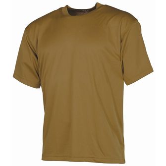 MFH Тениска с къс ръкав, кафяв тен на койот