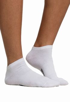 Urban Classics Чорапи до глезена, 5 чифта, бели