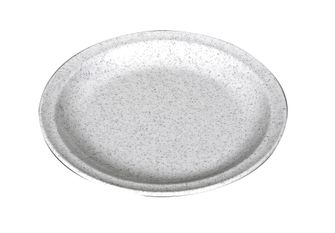 Плоска чиния от меламин на Waca с диаметър 23,5 cm, гранит