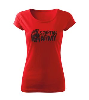 DRAGOWA дамска тениска с къс ръкав, Аристон, червена, 150г/м2