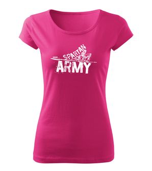 DRAGOWA дамска тениска с къс ръкав, Набис, розова, 150г/м2