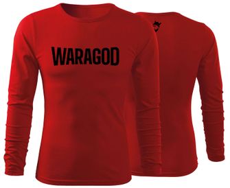 Тениска Waragod Fit-T с дълъг ръкав Fastmerch, червена, 160 г/м2