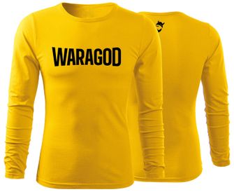 Тениска Waragod Fit-T с дълъг ръкав Fastmerch, жълта, 160 г/м2